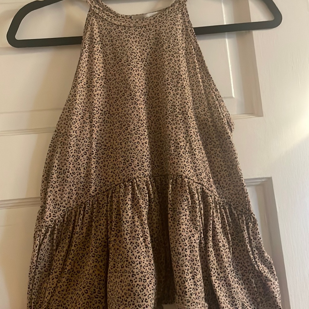 Peplum tank